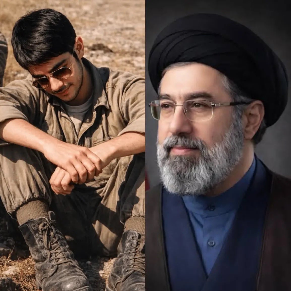 DildarHel's tweet photo. From fighting on the Battle field to leading a nation with dignity 🇮🇷
Iran's Supreme Leader Syed Mujtaba turned 57 today!
#رہبر https://t.co/ZDPCZxw83O