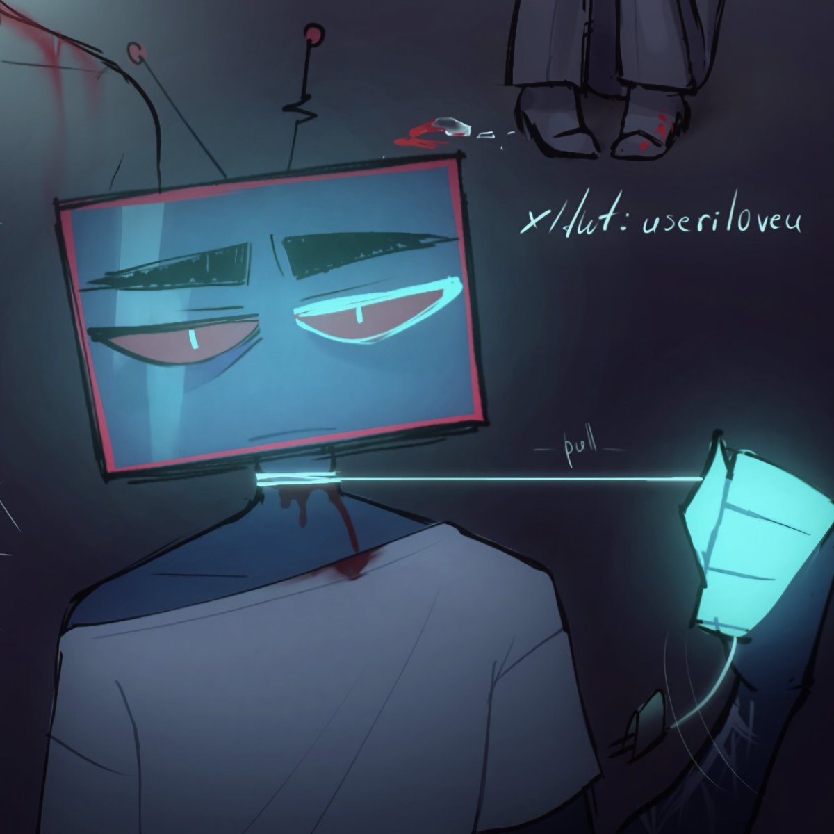 useril0veu's tweet photo. tw: blood, sh
hes so desperate i love drawing this man
#vox #hazbinhotel https://t.co/zkxCdn8nVG