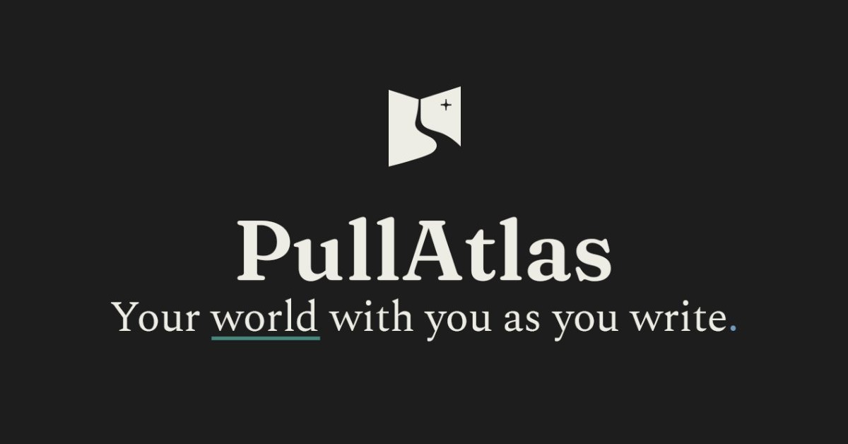 PullAtlas's tweet photo. Your character notes are in one app. Your timeline is in another. Your manuscript is in a third, and none of them know what chapter you're on.

PullAtlas puts them in one workspace. Click a name, see every chapter it appears in.