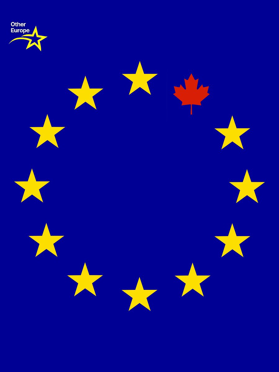other_europe's tweet photo. BREAKING 🇪🇺🇨🇦 The EU and Canada are set to announce a massive partnership which will range from trade to security after President Trump's latest tariffs.

The partnership is expected to be announced on September 16th during the EU's State of the Union in Brussels. 🇪🇺 https://t.co/xjhrBW8vpu