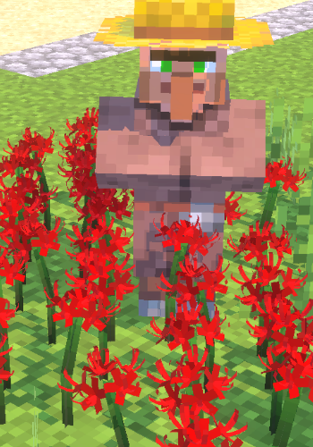 pleinair1212's tweet photo. 毎日新ブロック追加429日目【彼岸花】               
#Minecraft #Blockbench https://t.co/IRS6XrQ4is