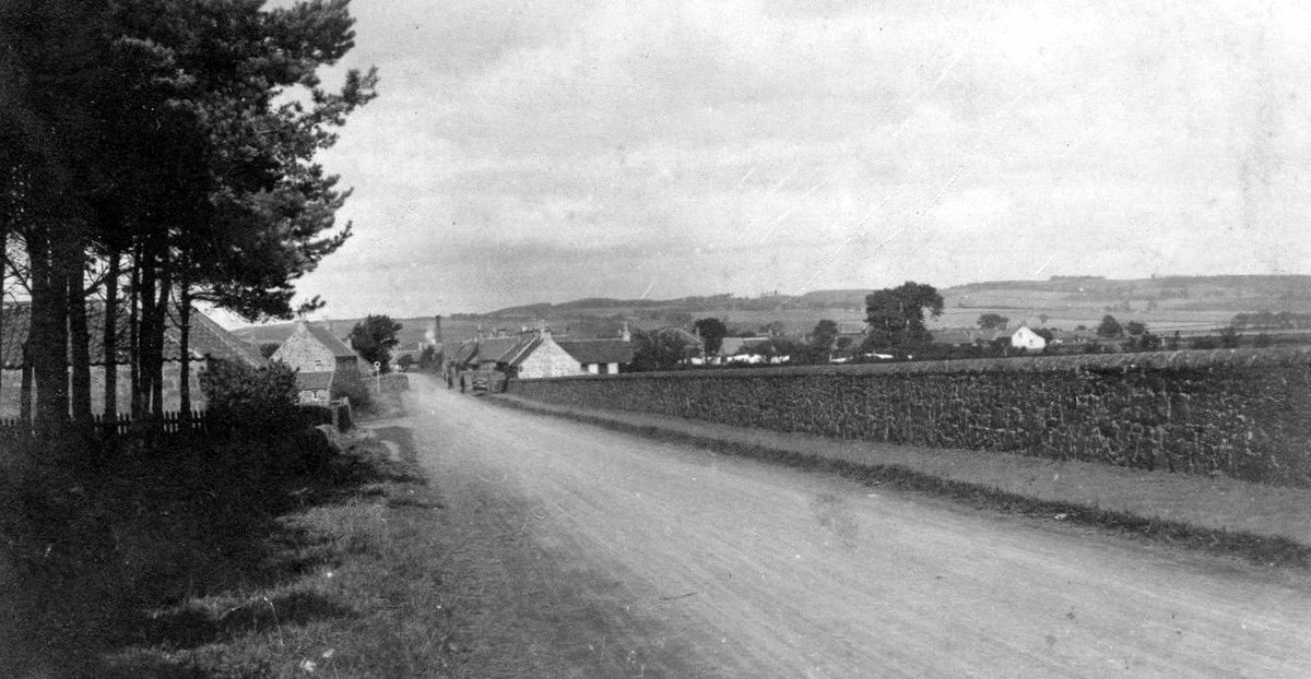 tourscotland's tweet photo. Old Tour #Scotland #Ancestry Travel Visit #Genealogy #Scottish Family #History Blog #photography of the road to #Dunshalt, #Fife. Name means " #Danes' Halt," originating from a local legend that invading #Danes halted here during a raid https://t.co/FsS5iQOie3 https://t.co/PWc8m0extW