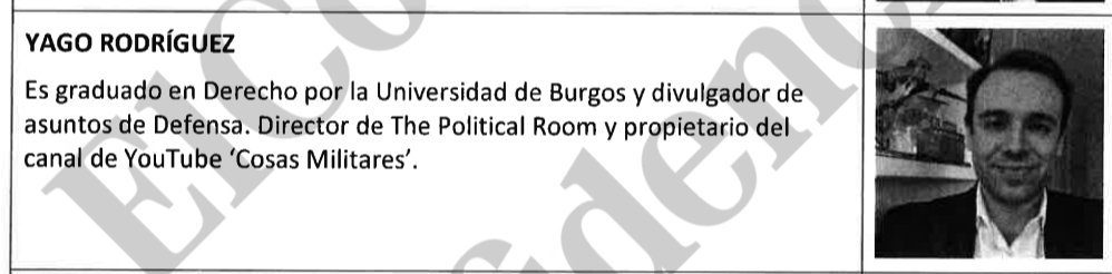 cosasmilitares0's tweet photo. 🤷‍♂️ En las listas del Ministerio de Interior. Este tipo de listas las tendrá que elaborar el PSOE para uso interno, pero no puede ser que funcionarios anden dedicándose a catalogar políticamente a periodistas. https://t.co/GLmhZu2ape