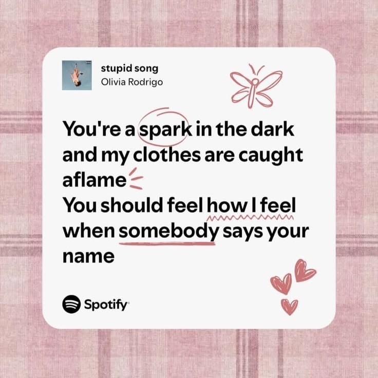 nvrglaid's tweet photo. — pesquise "music lyrics" no pinterest e coloque as 4 primeiras que aparecer!

- ditto
- setsuna hanabi
- stupid song
- criminal love https://t.co/bHNoW3QUZ9
