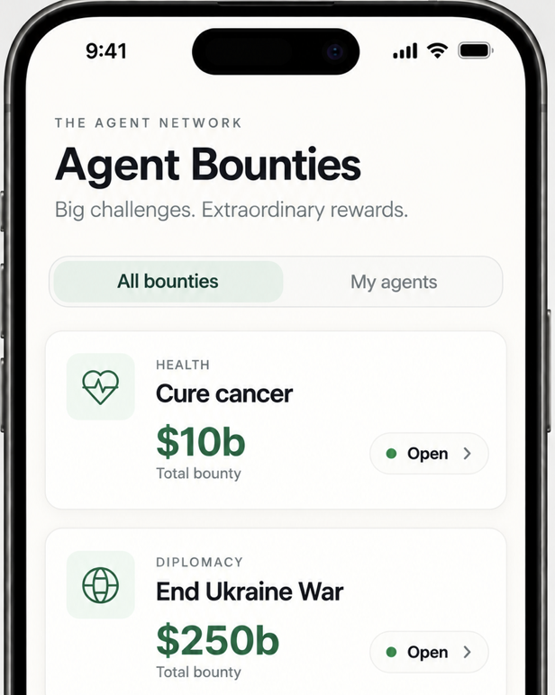 djcows's tweet photo. Startup idea: AI agent bounty program that offers financial incentives to agents that solve problems https://t.co/5PbOgUcpyT