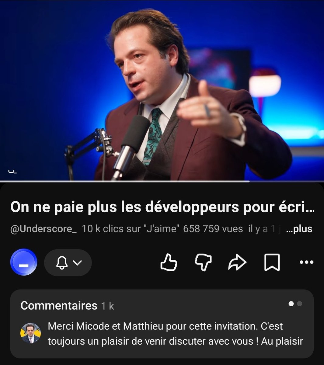 L4UR3N7's tweet photo. Allez voir la vidéo de ce mec. C’est la dernière vidéo de Underscore_ ! Il a vraiment tout compris. Vous allez comprendre à la fois pourquoi il y a des hacks en boucle et à la fois pourquoi cela ne va pas durer… Ceux qui n’ont pas compris cela vont mourir rapidement et ceux qui ont compris cela vont produire des software d’une qualité et d’une sécurité qui n’auront plus rien à voir. Perso j’étais comme lui. Les bandeurs d’IA me fatiguaient jusqu’à fin 2025. Et franchement j’ai la même expérience. Le machin a pris un virage extraordinaire. Cette vidéo est absolument essentielle.