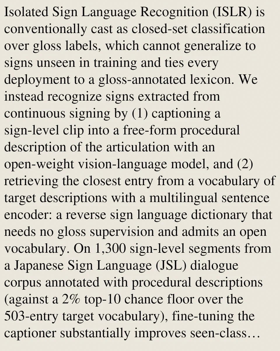 Computer Vision and Pattern Recognition Papers on X: 