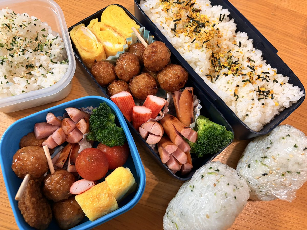 atsurenyu's tweet photo. 今日はお弁当箱を埋めるのが大変だった笑
 #お弁当作り  #お弁当記録 https://t.co/kYQnUZx0PB
