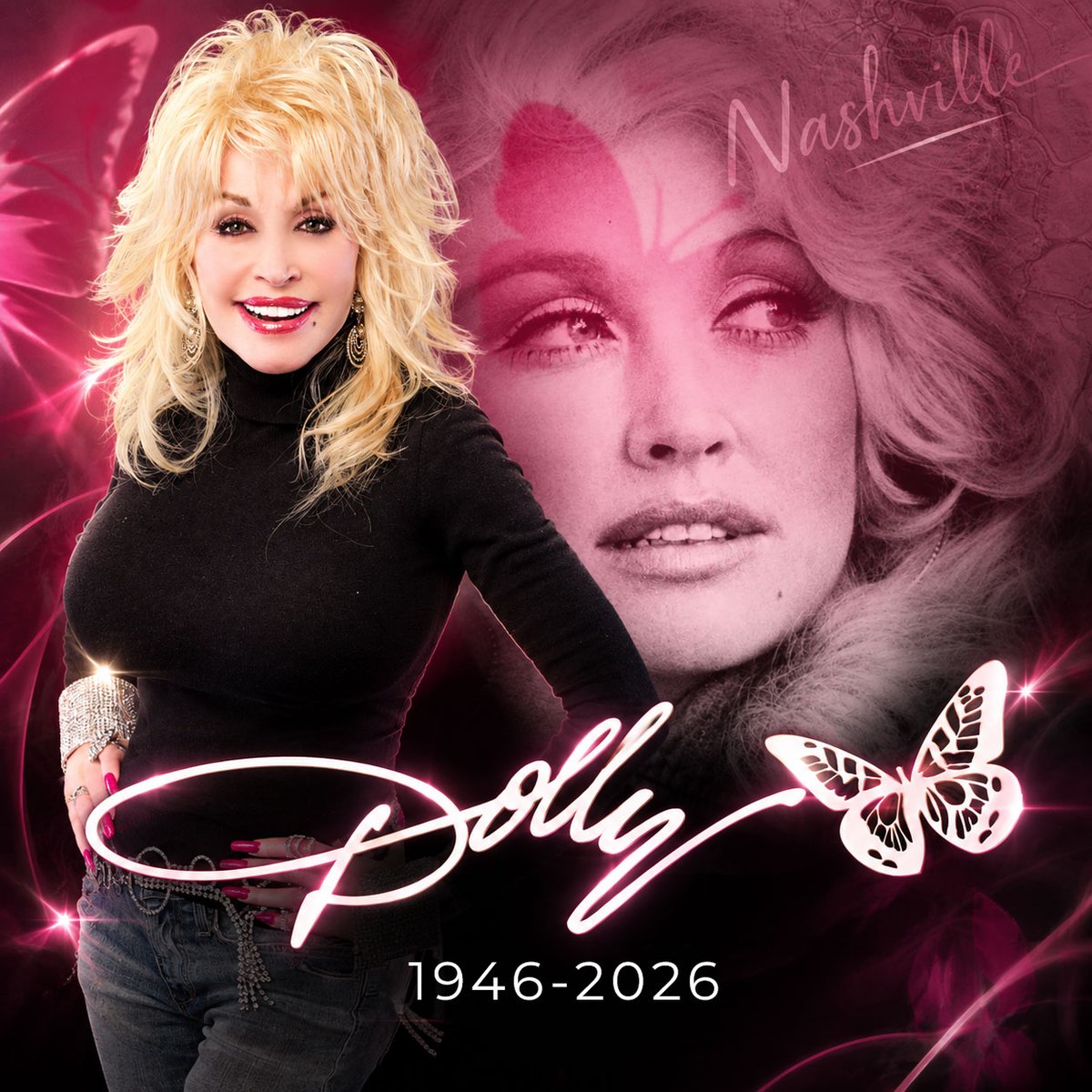 FultonCountyDA's tweet photo. Gloria Steinem and Dolly Parton used different platforms, but both understood the power of a woman finding her voice, defining her own path, and lifting others along the way. Today, we honor two extraordinary women and the legacies they leave behind. #GloriaSteinem #DollyParton https://t.co/lOQVdvHHAA