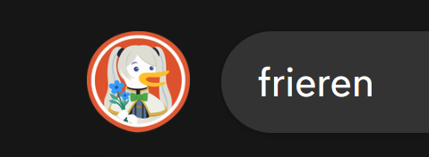 dunksArando's tweet photo. OH MY GOD. Not to bring this up again... But WHAT? 
I love Frieren and I love you @DuckDuckGo 🩷 https://t.co/nY5MWymhCG