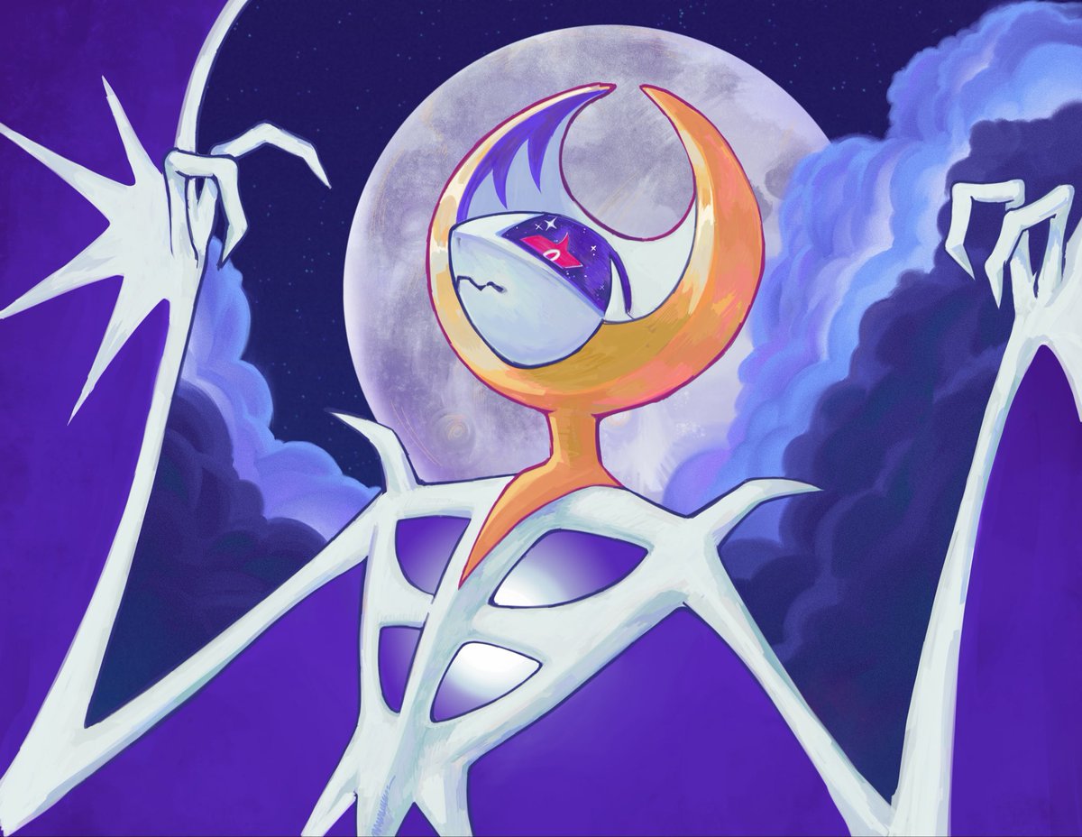 lieute_nant_LT's tweet photo. LUNALA!!! #pokemonㅤㅤㅤ https://t.co/VPZhmeOnJb