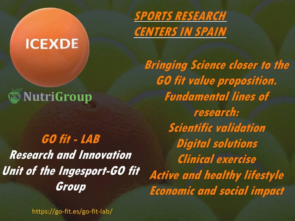 icexde's tweet photo. ICEXDE - Institute of Experimental Sports Sciences

SPORT, R&amp;D&amp;I, AND BUSINESS WILL LEAD US DOWN NEW PATHS TOWARD THE FUTURE.

Sports Research Groups and Centers - Go fit Lab - Research and Innovation Unit of the Ingesport

Because ICEXDE only sells FUTURE

#sportresearch https://t.co/Inbby2e6Cl