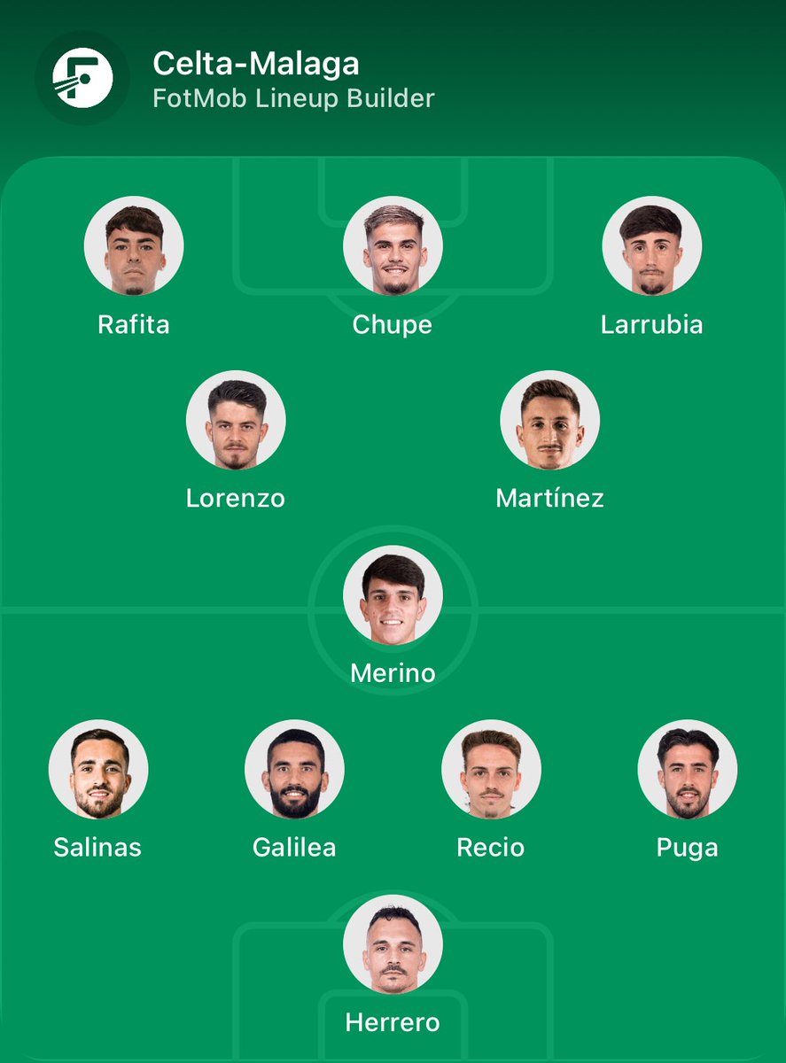 Malawi4's tweet photo. @RIPGonJim1 Esto sacaria yo contra el Celta. https://t.co/FIZTs4Ukld