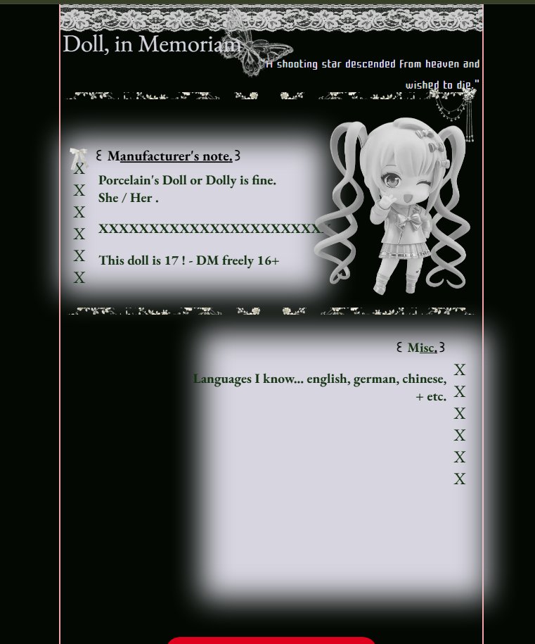 Porcelainnsdoll's tweet photo. depression colourless depression strawpage wip https://t.co/y2v8Em4zVJ