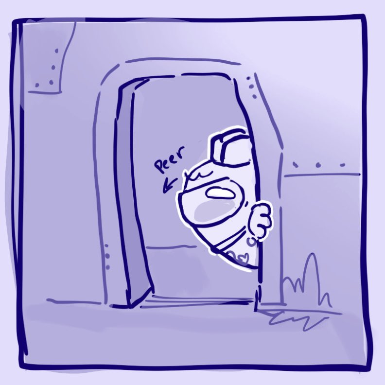 itz_fishstix's tweet photo. Purple x Yellow mini comic i made a little while ago (i think their ship name is SafeFood??) 
#amongusshow https://t.co/7XYDLX2WFI