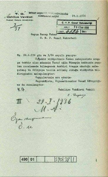 MohendisBiy's tweet photo. @Selman70671753 @feyzi_ulas @fatihtezcan Az çok az araştır. Yazdıklarının hepsinin yanlış olduğu gerçeği ile yüzleşmekten de korkma. 
Cami içinde hatta kendi evinde Arapça tekbir yani "Allahu Ekber" dediği için jandarmalar tarafndan yakalanan hatta CHP Genel Sekreterine (Başbakan gibi birşey) haber verilen yüzler var. https://t.co/aEq1gzGB12