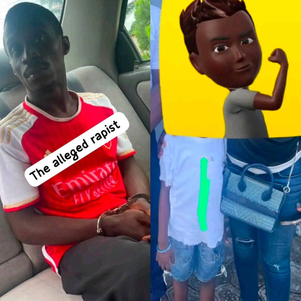 ChuksEricE's tweet photo. BREAKING:

A 31-year-old serving NYSC member and teacher at a private school off Jakpa Road in Uvwie Local Government Area of Delta State has been arrested and charged to court over the alleged def!lement of a 6-year-old girl.

According to the child, the NYSC member took her to his apartment within the school premises on three occasions when her mother arrived late to pick her up from school and s£xu@lly abûs£d her.

She also said he thre@tened to k!ll her if she told her mother. According to her, he used a white handkerchief with which he allegedly cleaned her blood to frighten her into keeping silent.

A medical examination reportedly confirmed that the child's hymen was broken and her vulva was ruptured.

A Delta-based activist who took up the case said the suspect was earlier today arraigned before High Court 1, Effurun, and remanded at the Warri Prison, Okere.

The case was adjourned until September 18, 2026, pending the Director of Public Prosecutions (DPP) advice.