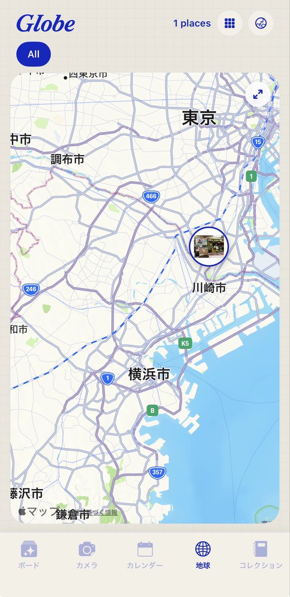 20170101JPN's tweet photo. ももかんさんが昨日リリースしたライフログアプリで、早速ステッカーと地図を作ってみた。地図上に写真のEXIF情報からマッピングできるので、お気に入りの銭湯や食事処を出現。#ももかん #ライフログ #地図アプリ https://t.co/P259c4MNxX