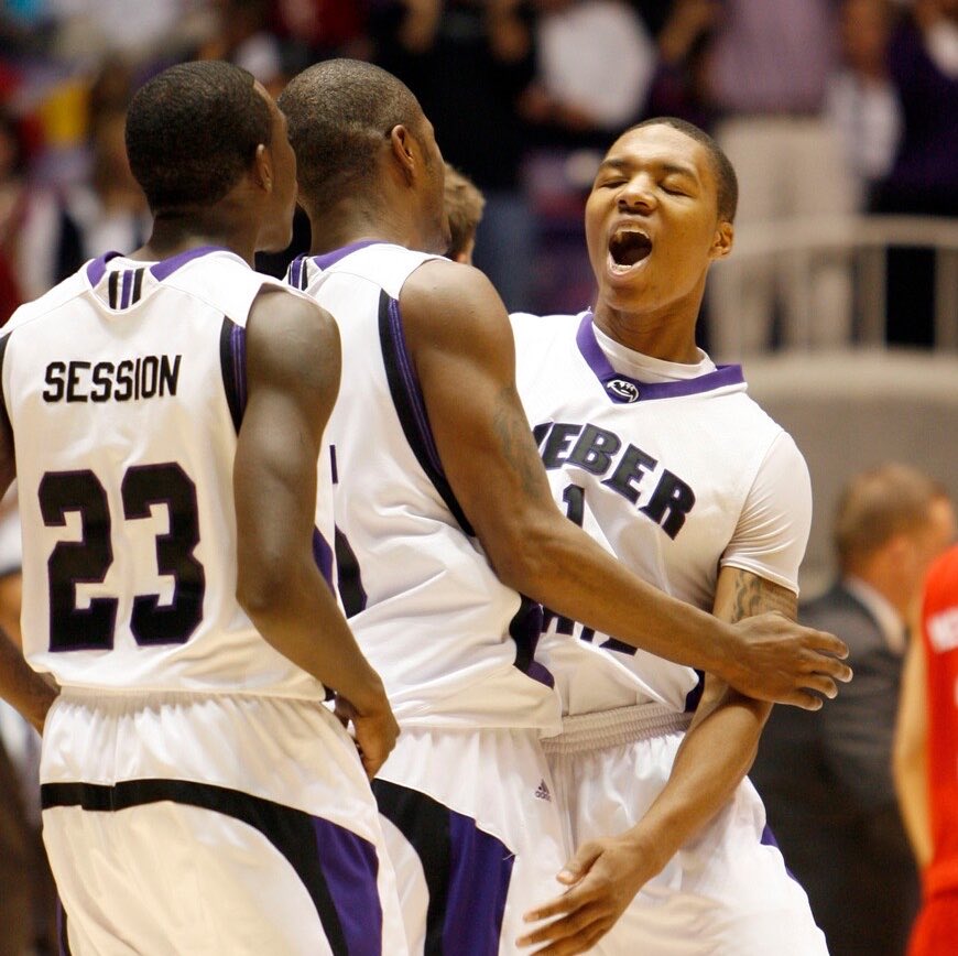 UsherNBA's tweet photo. Dame's college teammate/roommate https://t.co/vAIjSaeItI