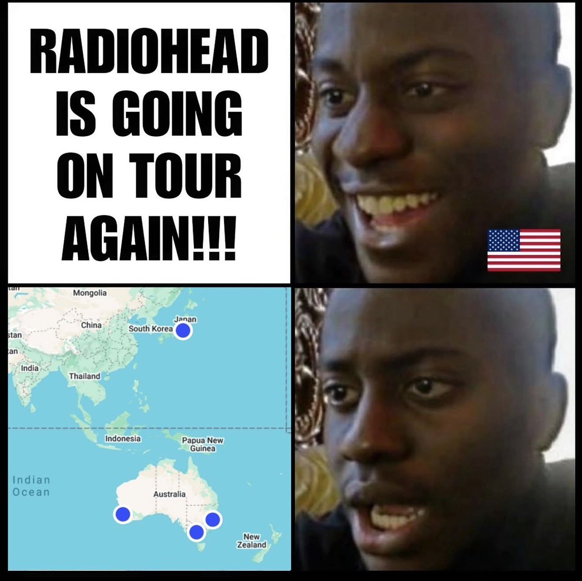 RadioheadClub's tweet photo. Source instagram /nichemusicmemes https://t.co/HrZsG0SCOd
