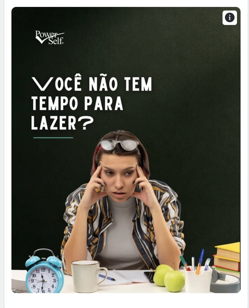 PowerSelf's tweet photo. O dia parece curto demais? Muitas vezes, o problema não é a falta de tempo, mas a forma como ele está sendo organizado. A PowerSelf ajuda a desenvolver uma rotina mais equilibrada, com espaço para aquilo que realmente importa. Saiba mais: https://t.co/XZYJ4MpP0y https://t.co/JO29szMQBj