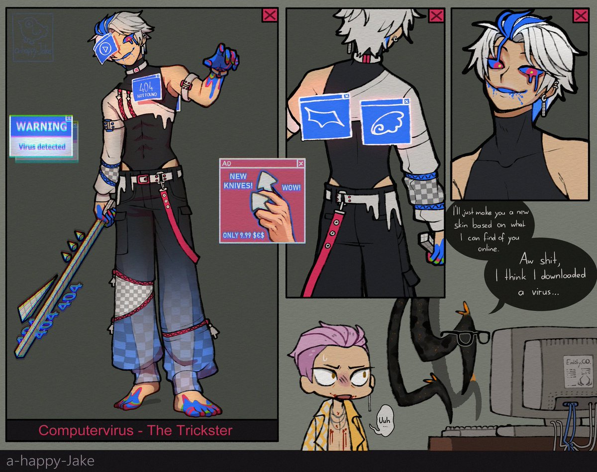 a_happy_jake's tweet photo. Seems like I didn't make it in, sorry for not making better designs, especially Renato.. 🙏💦  I'll try making something better next year! BUT I can't wait to see all the beautiful designs that did make it in!! 👀 The dbd art community never disappoints with their creativity! https://t.co/gSyPzWc0Me