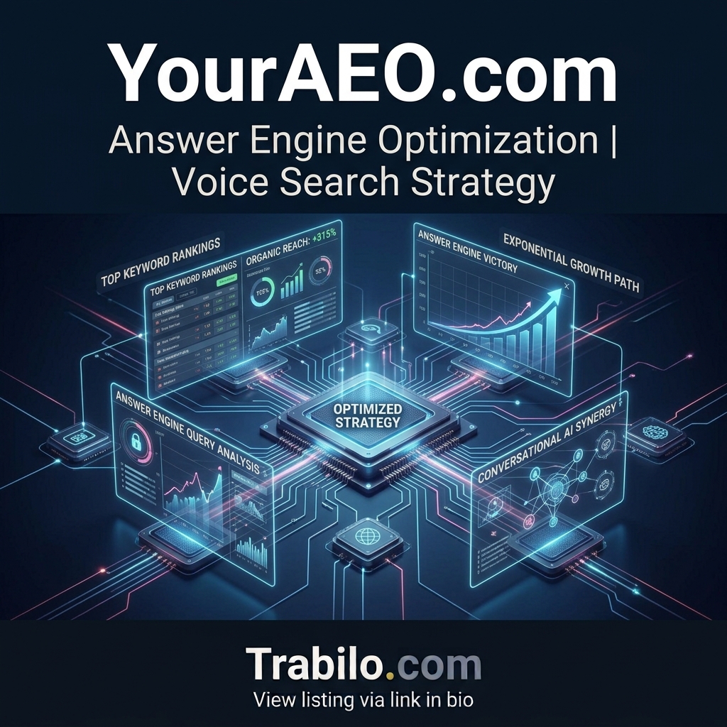 trabilodotcom's tweet photo. https://t.co/sPZSH9IDzK is available to own.

The perfect brand identity for an answer engine optimization consultancy, advanced voice-search strategy, or conversational AI integrations.

Secure it today directly at https://t.co/sPZSH9IDzK

#AEO #AnswerEngineOptimization #VoiceSearch #AIStrategy #DigitalMarketing #DomainNames #Trabilo