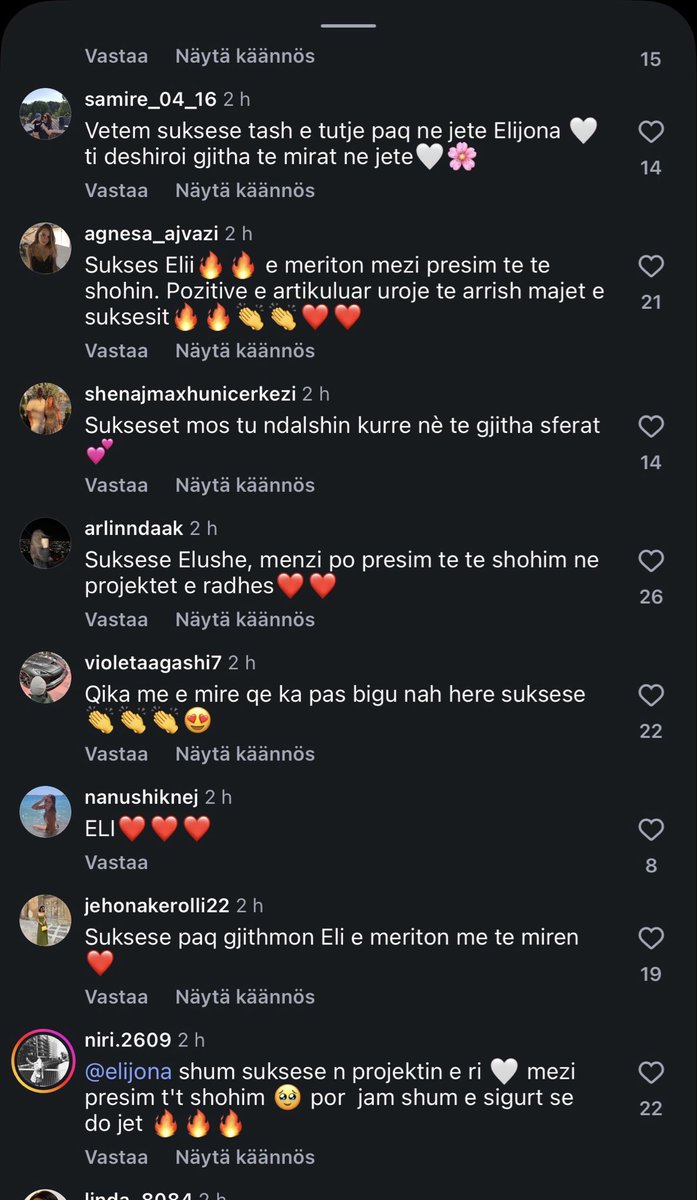 melissakras's tweet photo. Naten me kto dy foto, qe ska nevoje per koment! @elushi07 WE LOVE U🤍#elijona #kloeli https://t.co/Qe0gQiO4uL