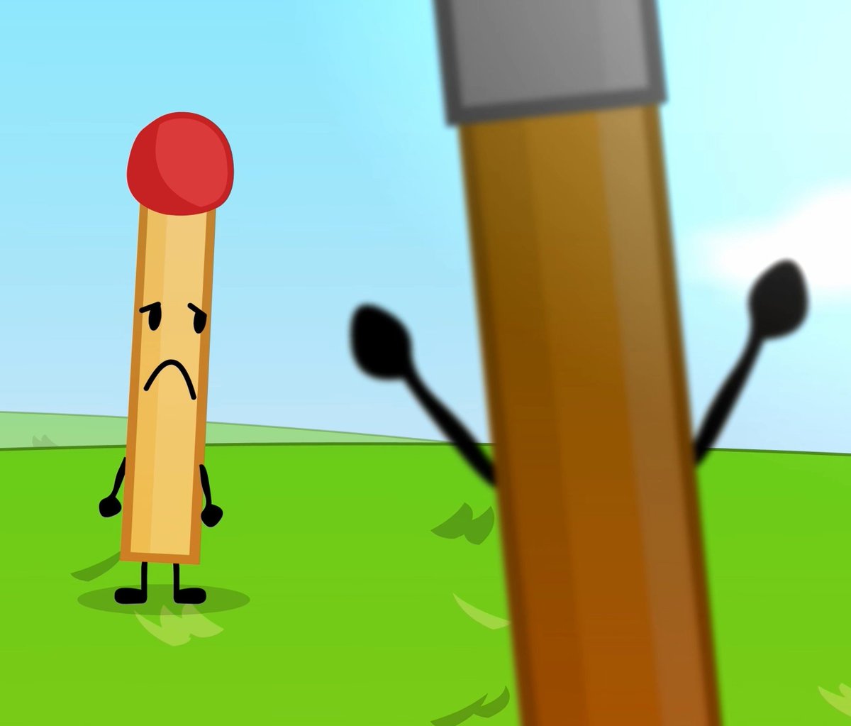 shoelacestaeler's tweet photo. Pencil stop yelling at her #bfdi #matchcil https://t.co/CTr7os2zhy
