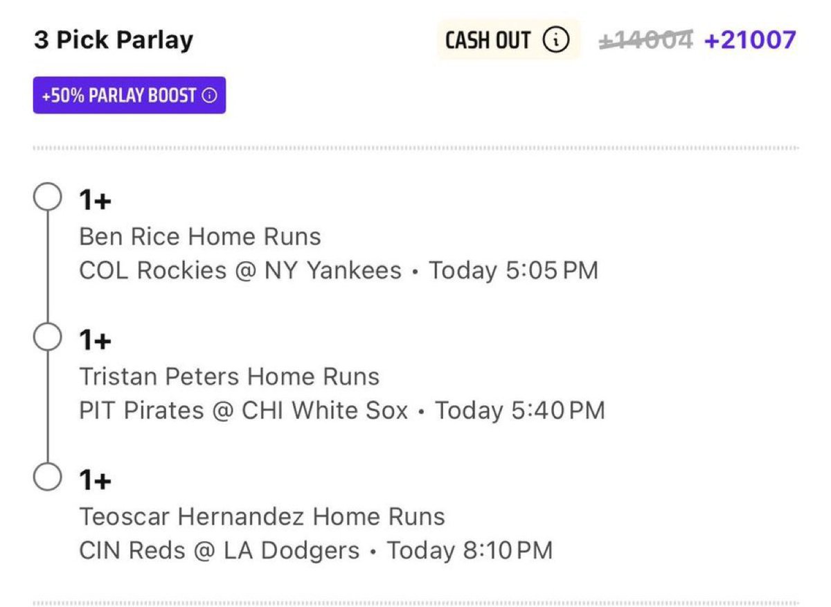 JeniferScool's tweet photo. 3 man banger 💥 

Round Robin as always

DISCORD LINK 🔗 IN BIO IF YOU WANT ACCESS TO ALL MY BEST PLAYS !

https://t.co/zYVWXSbPsB

#NBA 🏀 | #WNBA | #CBB 🏀 | #PrizePicks 🔐 | #PROPS | #POTD 📋 | #Picks | #MLB ⚾ | #Gambling𝕏 | #Parlay @Playbook https://t.co/v6Zlxgy3Xh