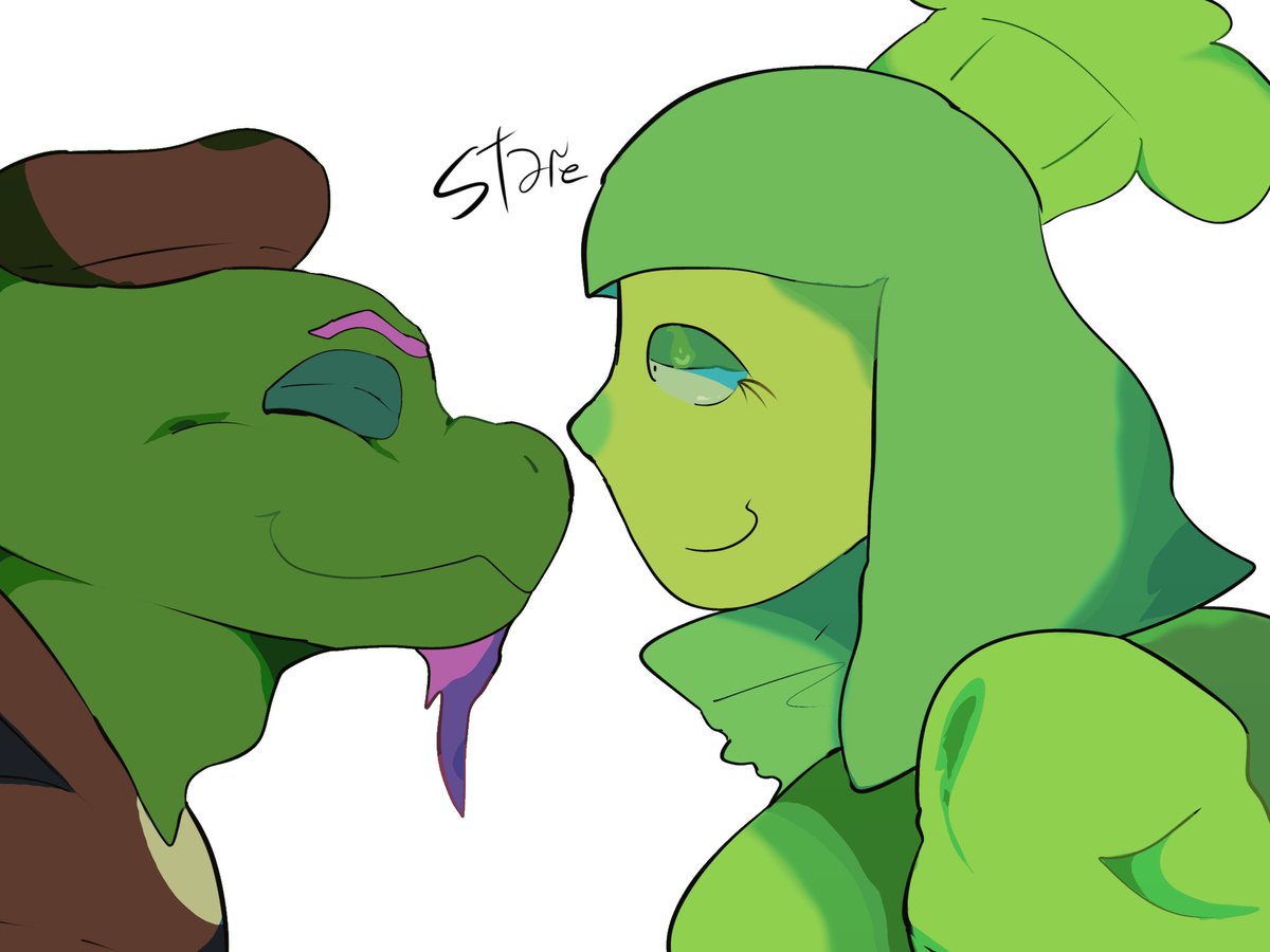 vilinkitys's tweet photo. #deltarune #deltarunefanartㅤ stare’s green https://t.co/E7zDqoXkJZ