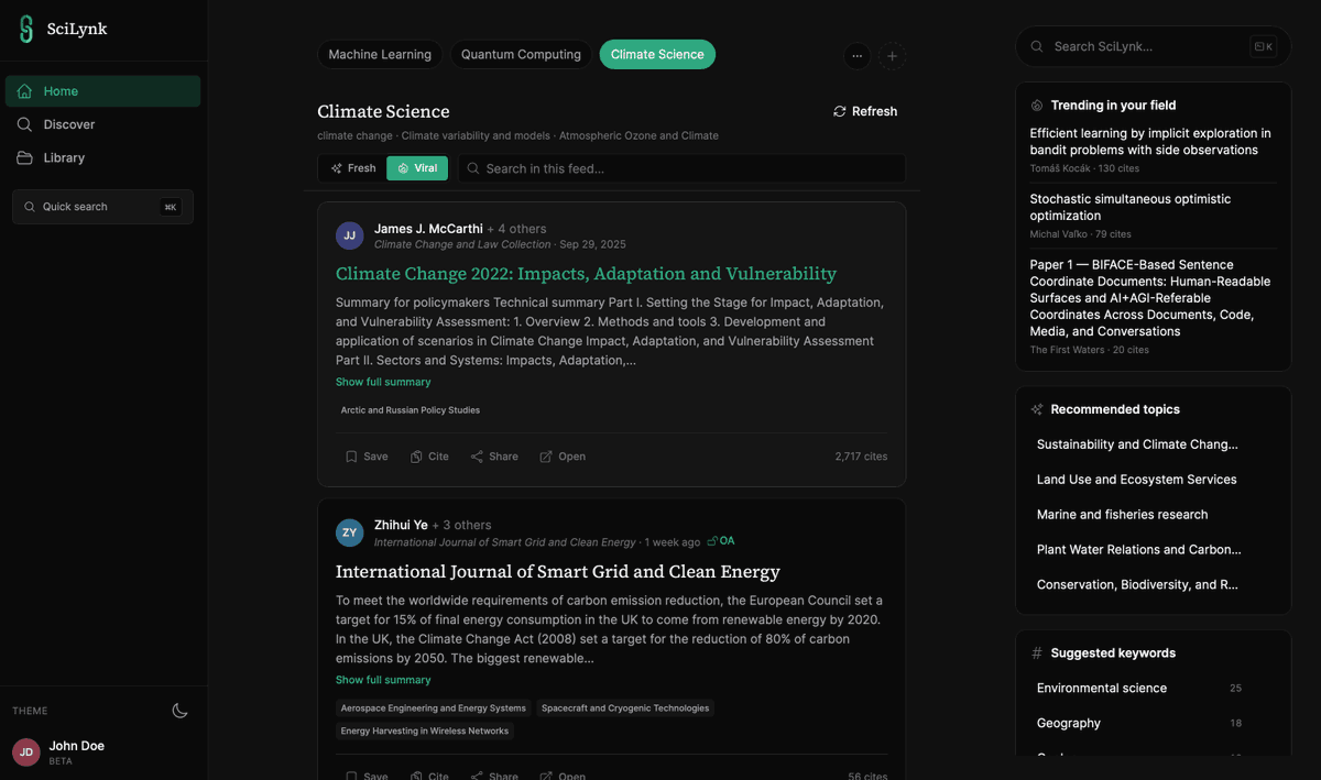 arnavncx's tweet photo. A few months ago I opened scilynk, the startup @stanleyzhaoo and i worked on in high school and immediately felt the itch to refactor the whole (1/7) https://t.co/a2eYEpBFWK