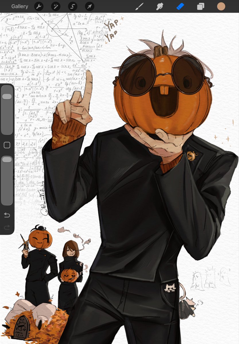 AlmondTofu_boy's tweet photo. There’s never a boring day w gojo #jjk https://t.co/DQSKXhmifd