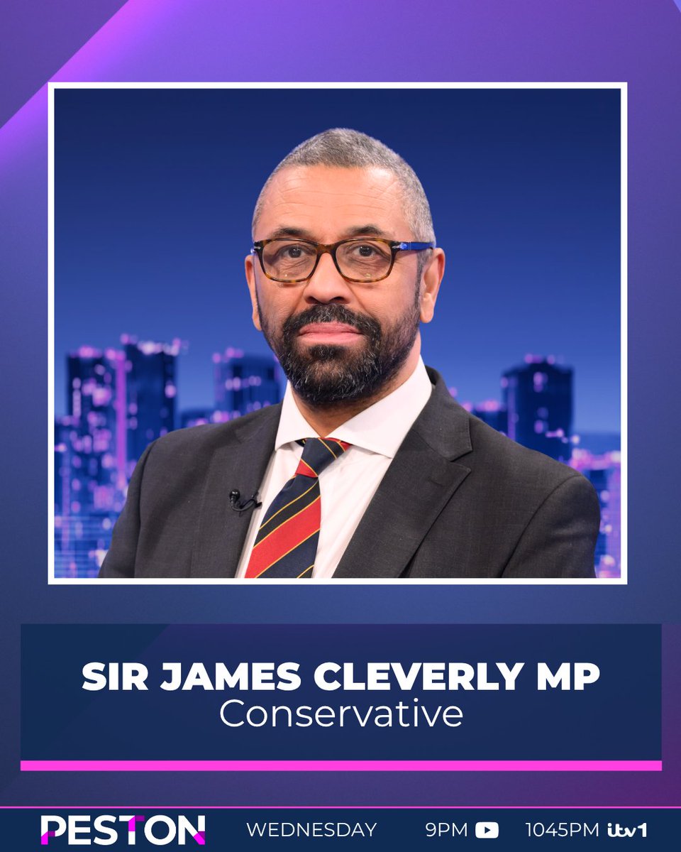 itvpeston's tweet photo. Does the Government's trading ban on Israeli settlers put British Jews at risk? 🇮🇱

+ Is London as dangerous as its reputation makes it out to be? 🚨

Conservatives' @JamesCleverly will discuss this and more on the show tonight

#Peston https://t.co/rdH5Ght2v8