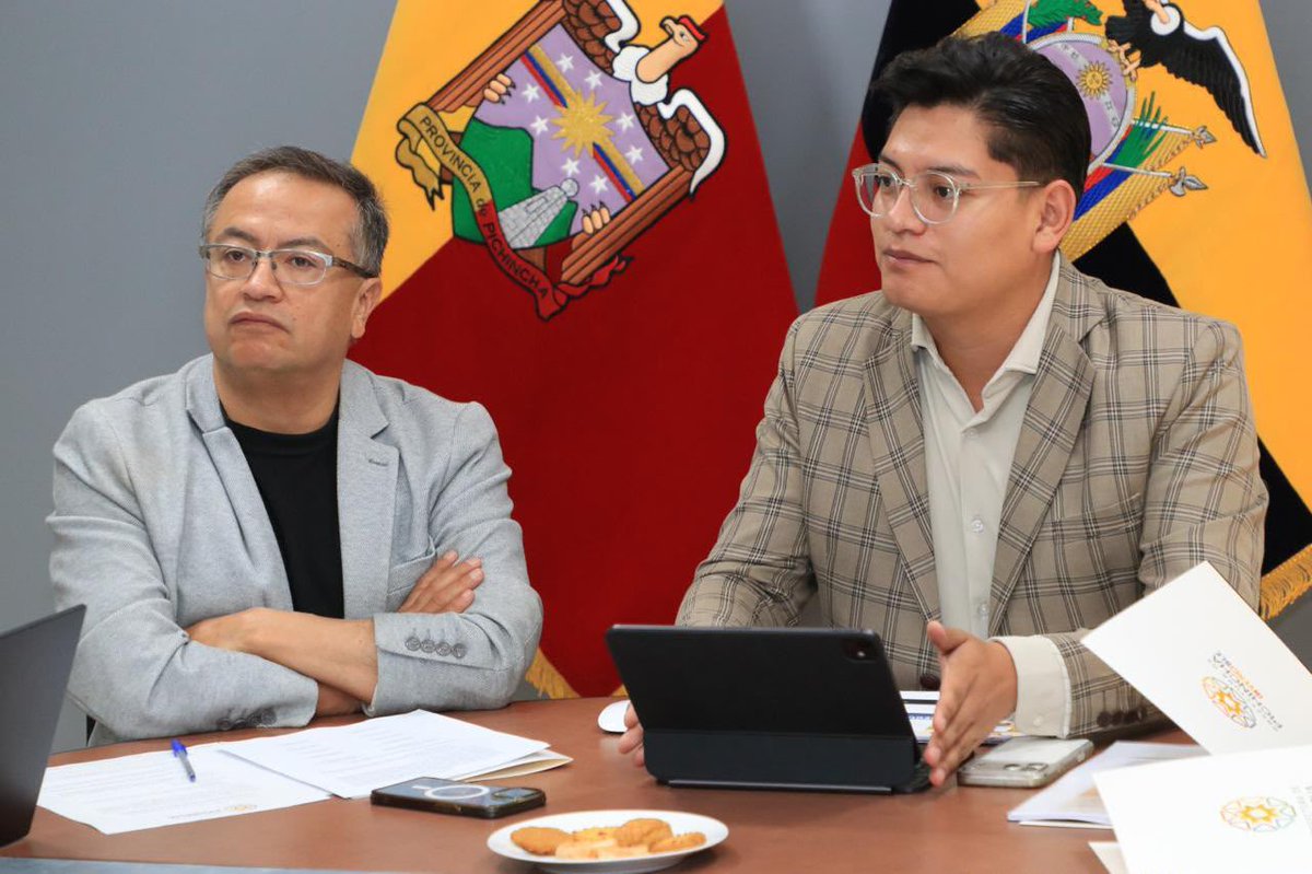 andrei_iza's tweet photo. 📊 Presidí el Consejo de Planificación Provincial de Pichincha, donde conocimos el Informe de Seguimiento y Evaluación del PDOT 2023-2027, correspondiente a 2025.

Evaluamos nuestros avances para seguir tomando decisiones que respondan a las necesidades de nuestra gente. 💙 https://t.co/cp2z9eriQ2