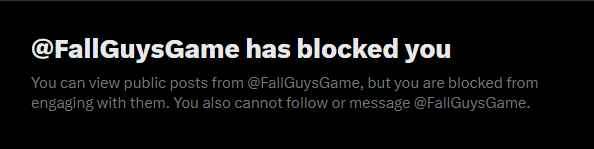 FallGuysMexico's tweet photo. fame changed bro 🙁 https://t.co/0T356feIIz