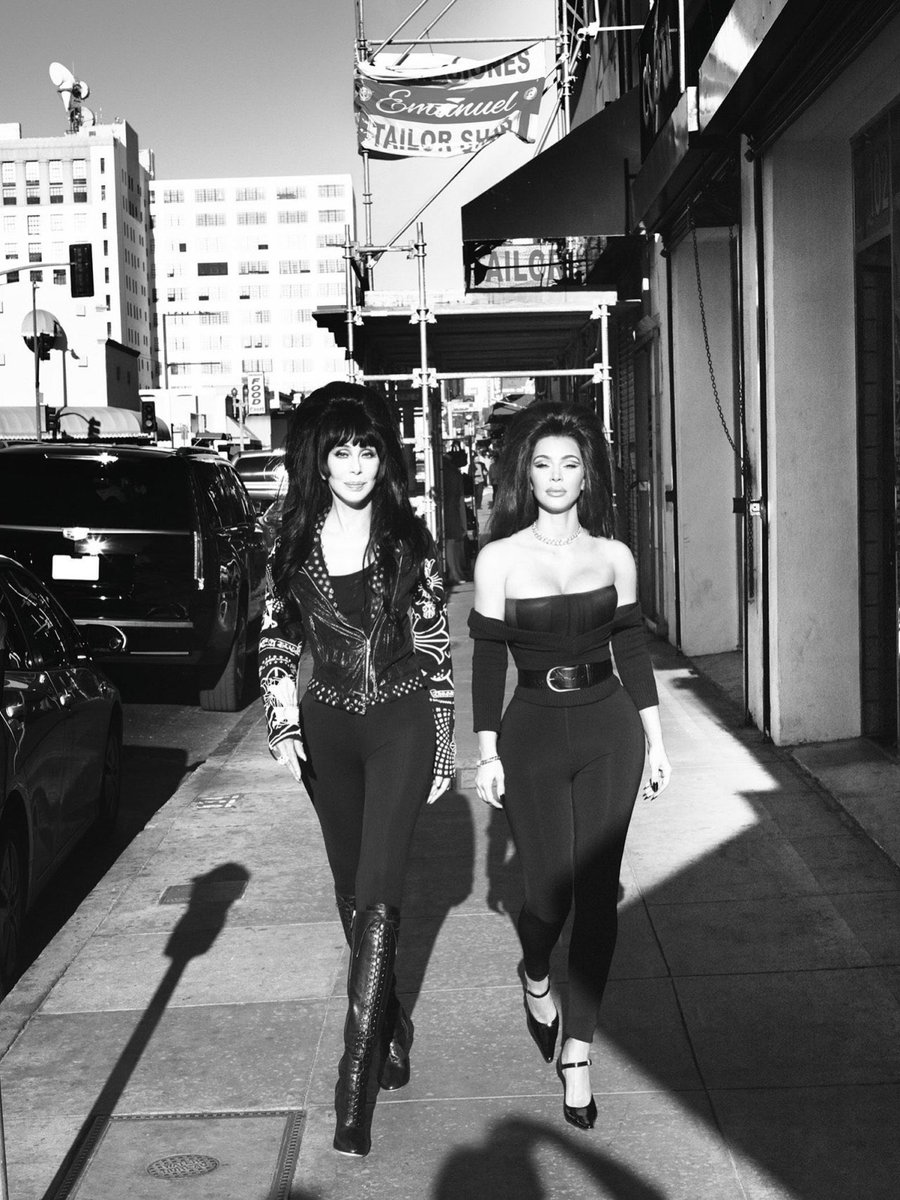 kycvntg's tweet photo. Cher, Naomi Campbell &amp; Kim Kardashian photographed by Mert Alas &amp; Marcus Piggott for CR Fashion Book, Spring/Summer (2020). Styled by Carine Roitfeld. The story was titled “The Power of Three.” https://t.co/0NG4cMtU0W
