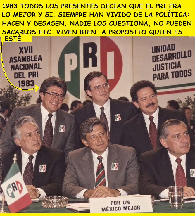 edubacio's tweet photo. .
Aquellos años  1983 en el que el PRI era el partido mas corrupto, ¿Qué seria de aquellos personajes?, ¿Dónde estarán ahora?, ¿Qué habrá sido de ellos? 
¿𝐀𝐋𝐆𝐔𝐈𝐄𝐍 𝐒𝐀𝐁𝐄? https://t.co/qwCw73fNXP