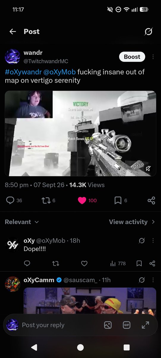 TwitchwandrMC's tweet photo. My most famous shot has hit 100 likes thank you all so so much https://t.co/l1pS16zx7e