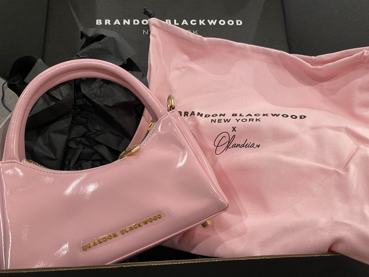 simpinaintez420's tweet photo. Guess who finally got her Olandria bag!!! 🎀 #OlandriaxBB #OlaDoll #BrandonBlackwoodxOlandria https://t.co/gAFWkTA0KH
