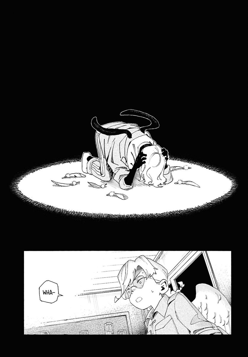 Sandoryyon's tweet photo. So, if I understood this correctly, when a cupid gets too angry, they lose their power of love and wings and become demons of hate? Because a cupid is like an angel

I NEED A NEW CHAPTER https://t.co/50sokDC7rP