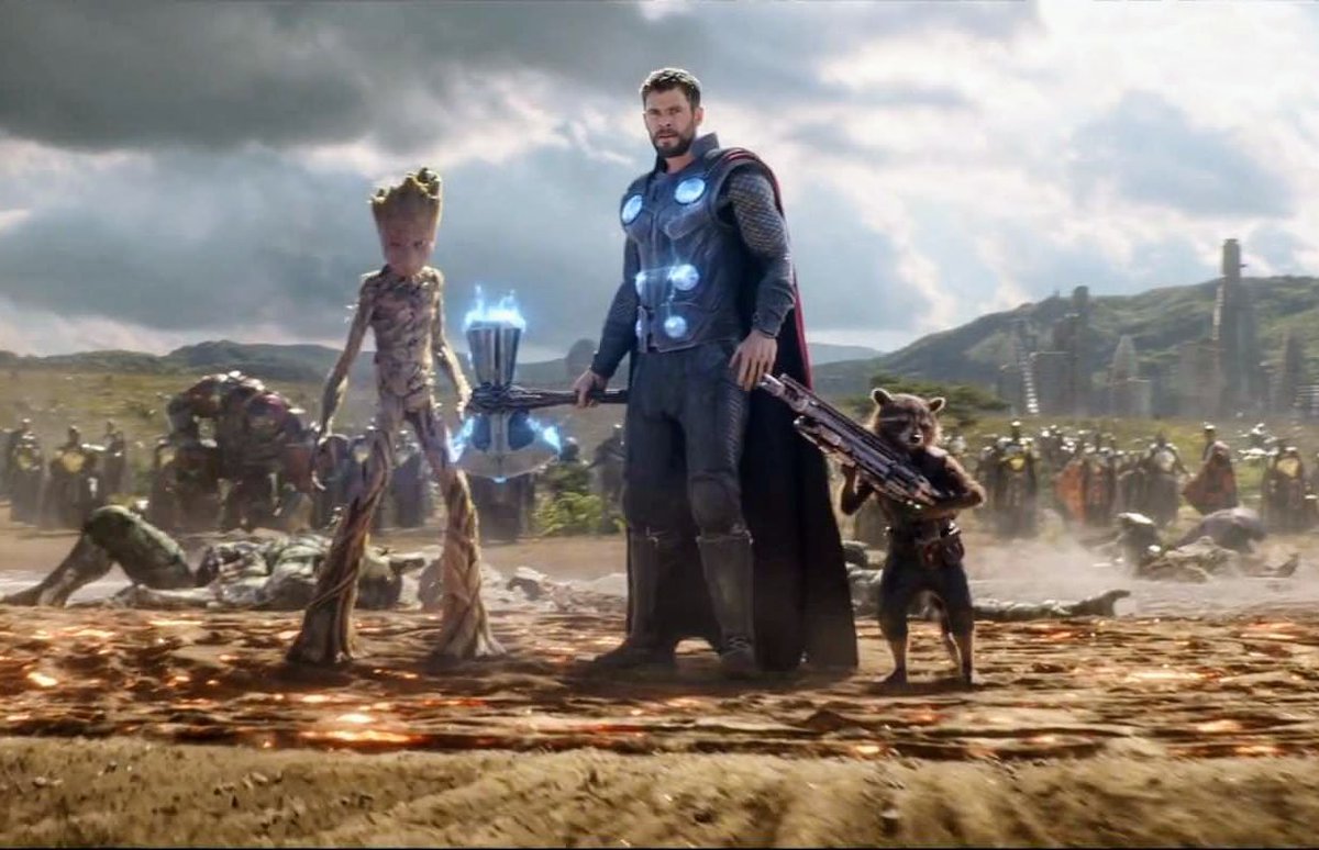 ocinenerd's tweet photo. Como a galera fala que Guerra Infinita é um filme feio, visualmente? https://t.co/YS4PrS7RyX