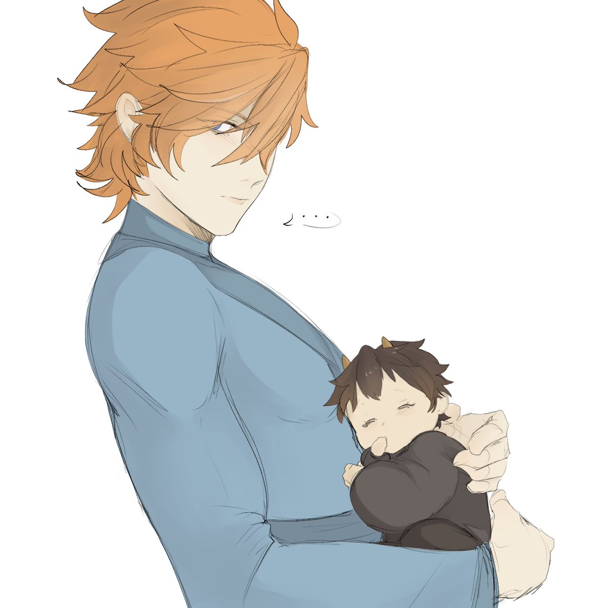 austriaandriux's tweet photo. Implied #zhongchi 
Mama is very protective of his baby https://t.co/XVHiQUvPKg