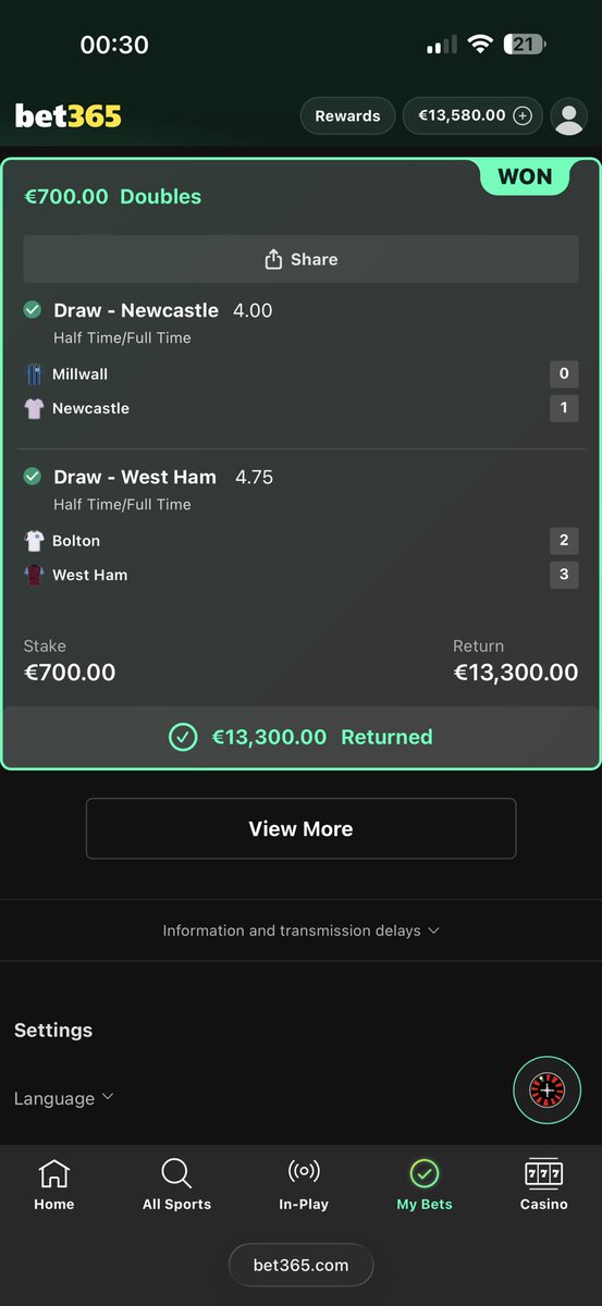 Matchdaywagers's tweet photo. @benaddnj No cash out bro matches won🤷‍♂️ https://t.co/7GRDx0O4DX
