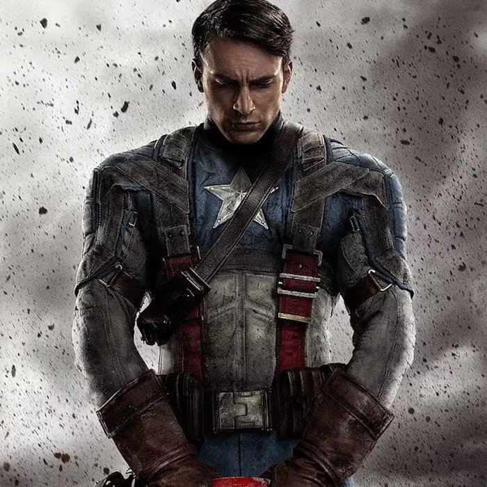 blakerzon's tweet photo. Captain America looking down https://t.co/urj9kmzmwT