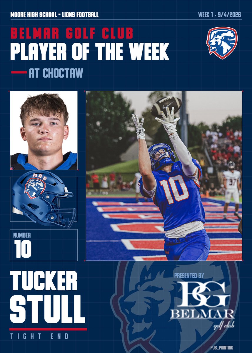 Lions_QBClub's tweet photo. Congratulations to our Belmar Golf PLAYER of the WEEK!! 
Tucker Stull @tucker_stull https://t.co/VrE1mlx7wT