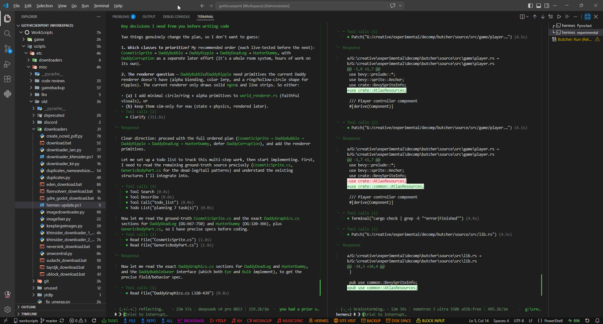 gothicserpentx's tweet photo. Making some good progress with my AI development work.

Also super excited about the $TSLA cybercab rollout. I've still been around, just busy with my research projects. 

Hope everyone is having a good week so far. https://t.co/8r0CTmSEhc