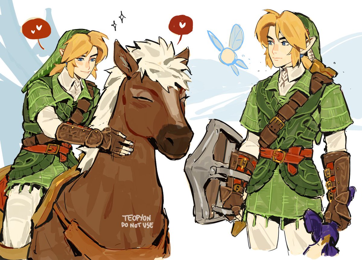 PyonTeo's tweet photo. 🏇💚

#sketch #zelda #ocarinaoftime #ゼルダの伝説 https://t.co/MSjTSzYDLL