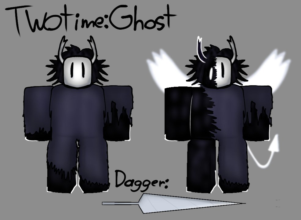 Tio_Stitchy's tweet photo. Twotime skin inspired by Hollow Knight; it turned out interesting when adapted to the Roblox style. #forsaken #forsakenTombstone https://t.co/9OeliEDdBI