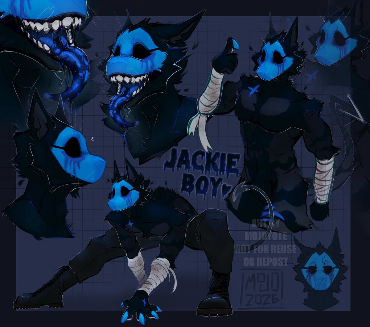 MojoYote's tweet photo. Full Eyeless Creature💙🖤⛓️
(As per request <3) https://t.co/gbKcwrss2Y